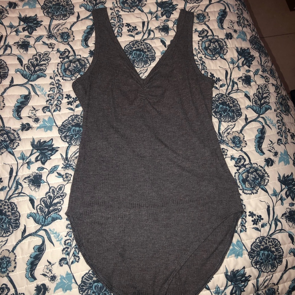 Soft Bodysuit in Grey